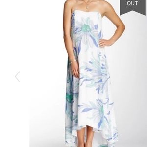 Tori Richard Babette high low dress size 00